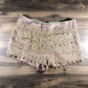 Sans Souci Rose Gold Shorts